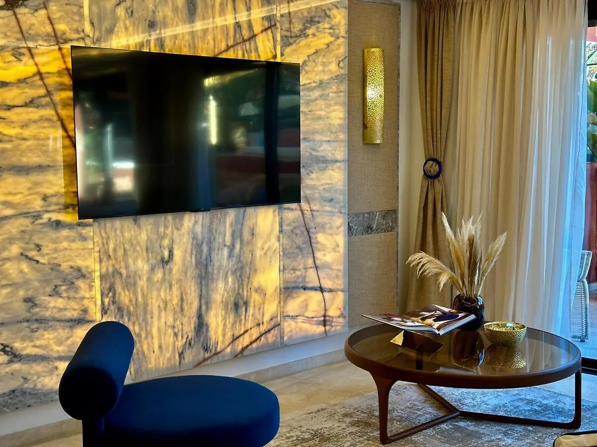Yves Saint Laurent Jacuzzi Elegance Marrakesh Apartment
