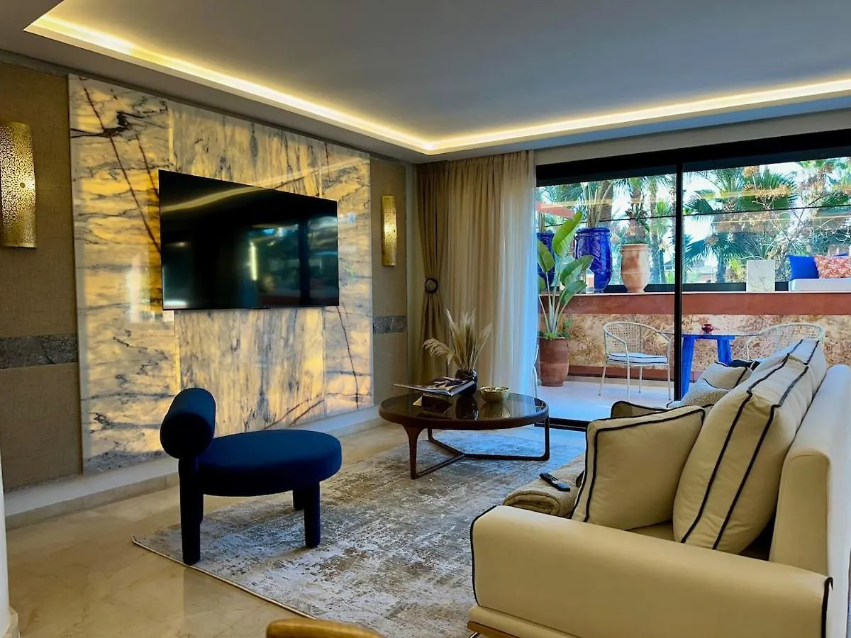 Yves Saint Laurent Jacuzzi Elegance Marrakesh Apartment