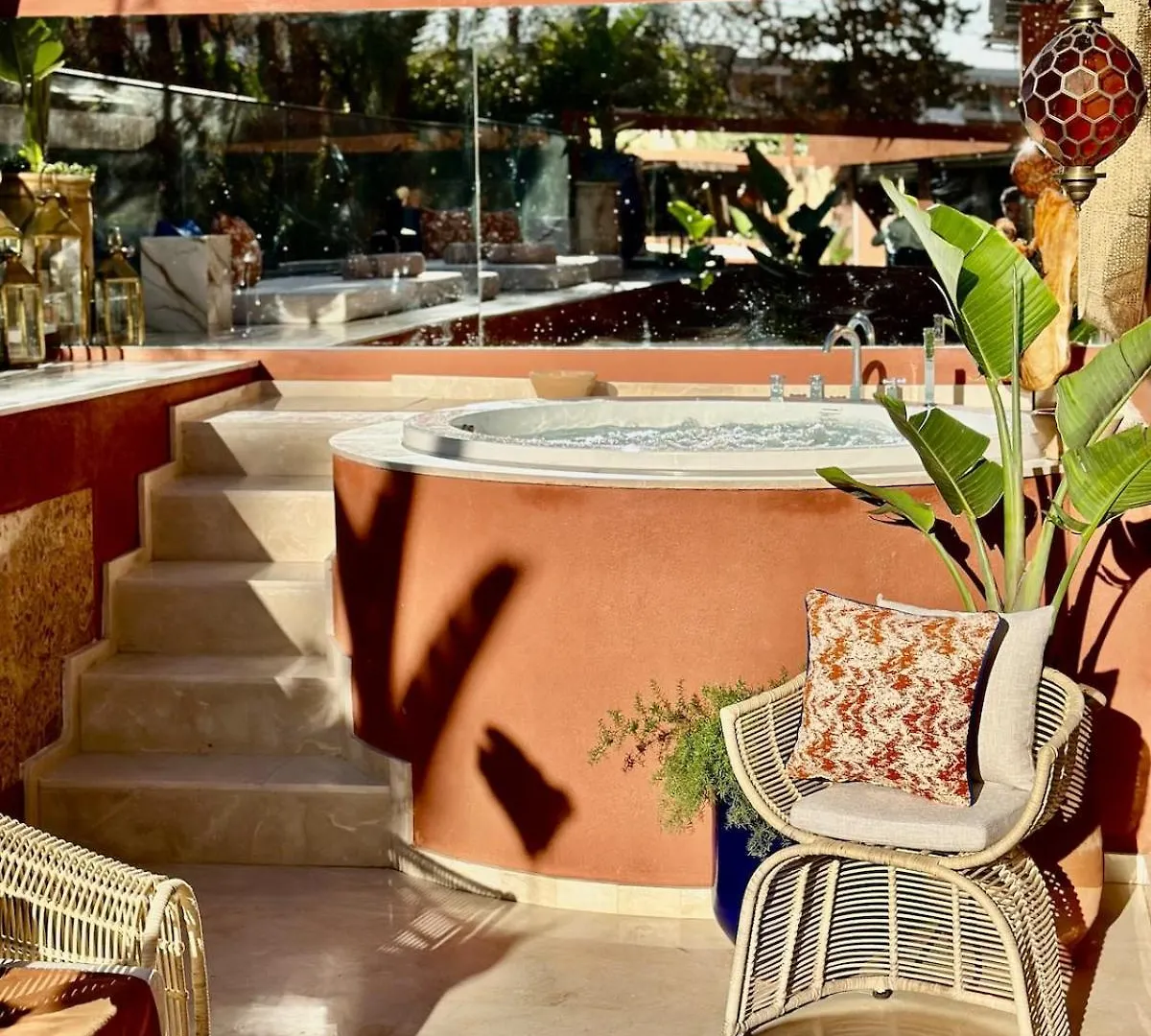Yves Saint Laurent Jacuzzi Elegance Marrakesh Apartment