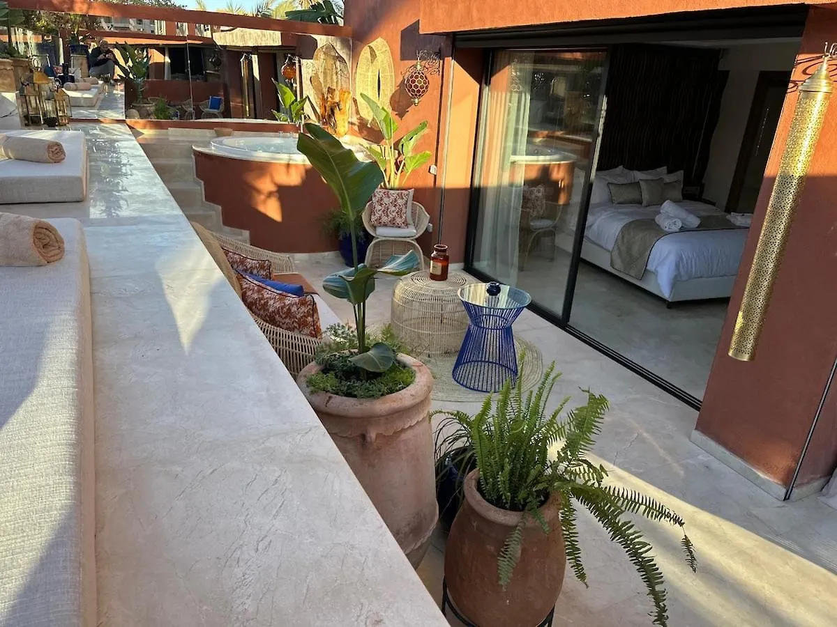 Yves Saint Laurent Jacuzzi Elegance Marrakesh Morocco